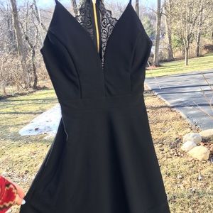 Black formal dress